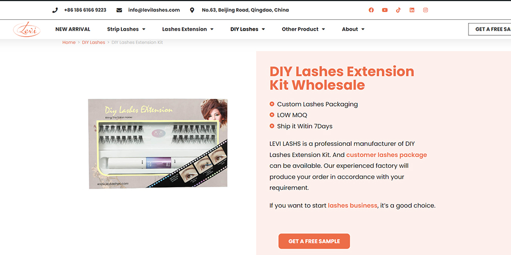 Levi Lashes- DIY Lashes Kit