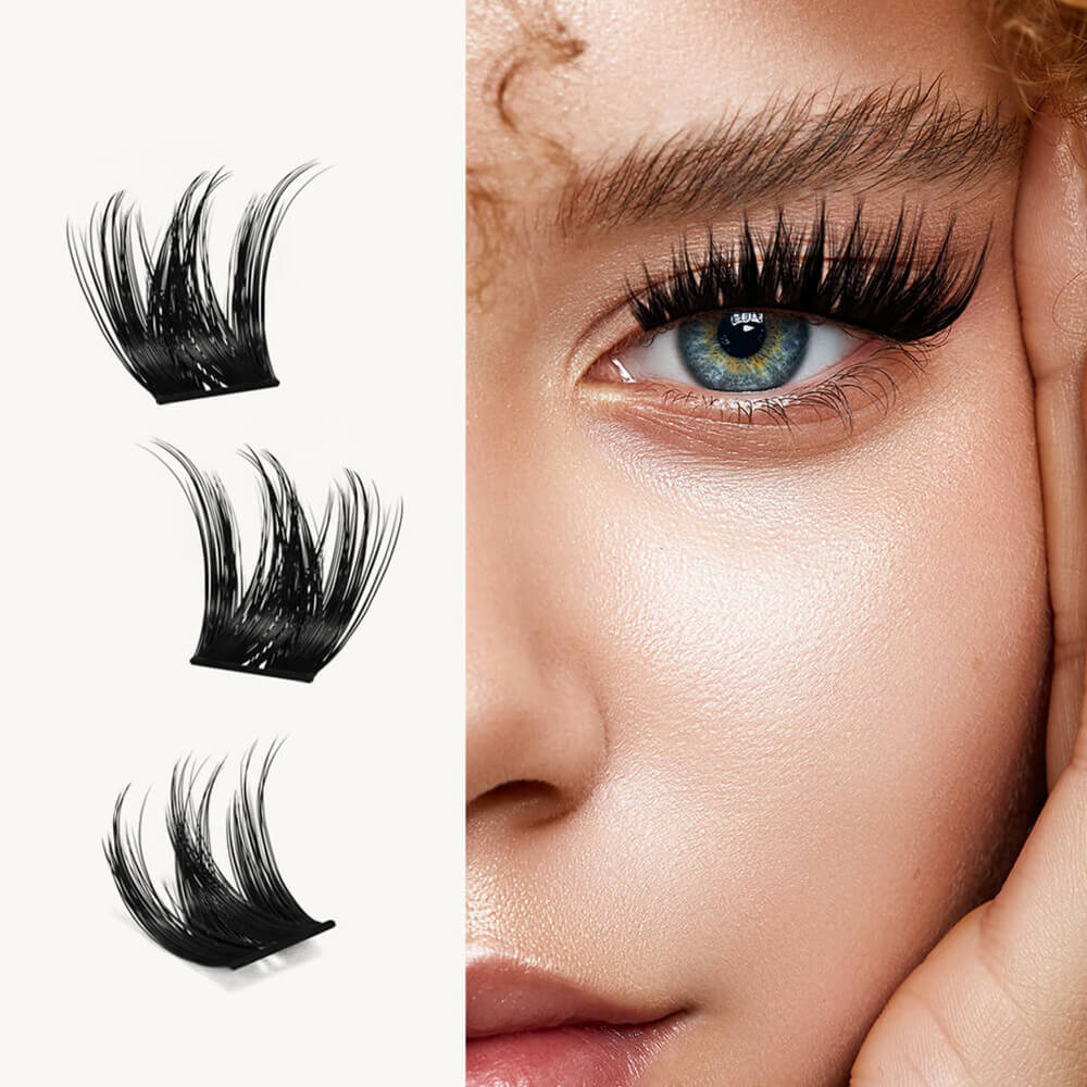 best cluster lashes Dramatic Cluster Lashes