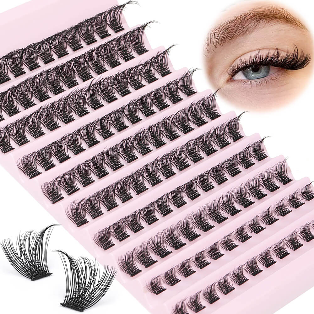 best cluster lashes fluffy cluster lashes